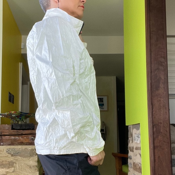 American Apparel, vintage, whit 100% TYVEK coat, size L, UNISEX. Branded «Neige» - Picture 4 of 14